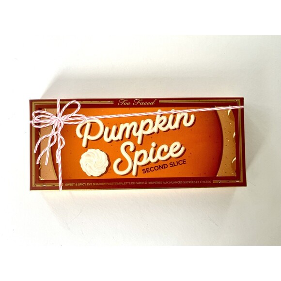 Too Faced Pumpkin Spice Second Slice Eyeshadow Palette NWB - Picture 1 of 3
